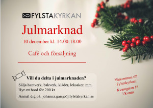 Affisch julmarknad